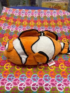 Clown Fish HM219 No Code Stuffed Webkinz Plush by Ganz